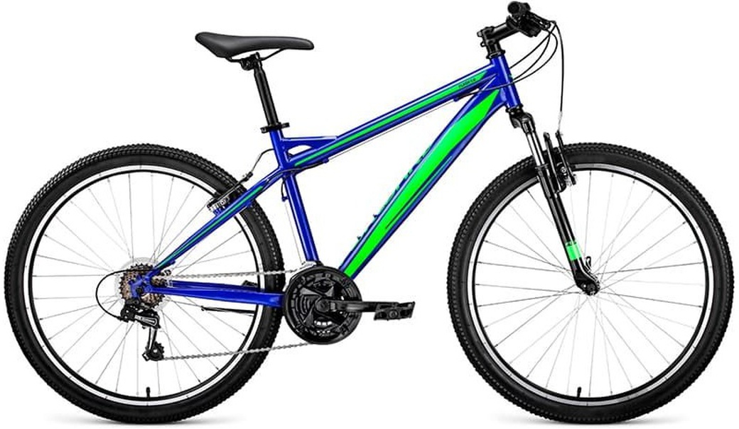 Велосипед 26" Forward Flash 26 1.0 Синий/Зеленый 18-19 г 15' фото