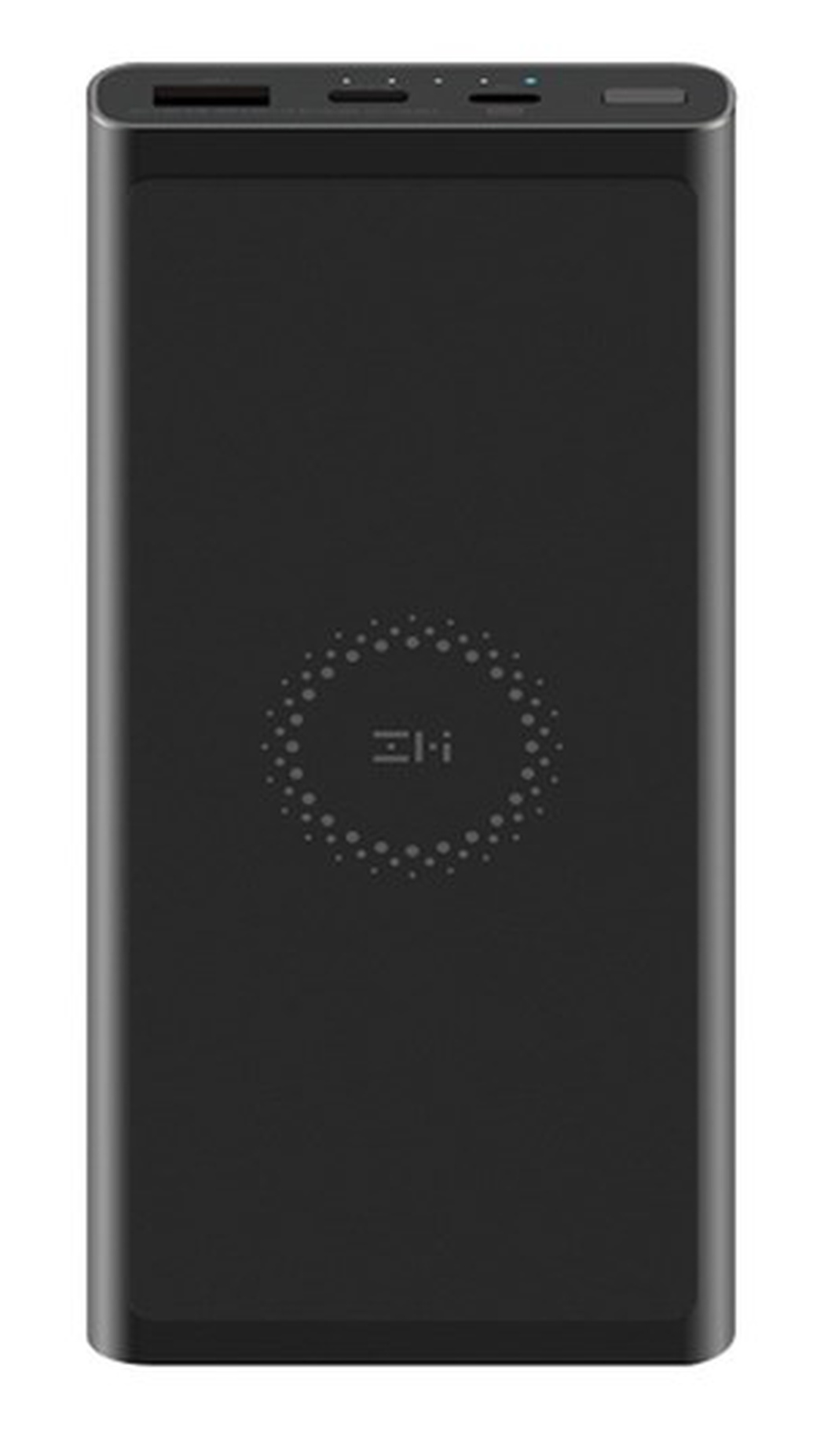 Внешний аккумулятор с поддержкой беспроводной зарядки Xiaomi Mi ZMI Wireless Charger 10000mAh (WPB100 Black) черный фото