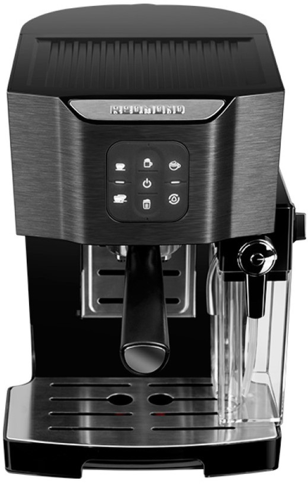 Кофеварка эспрессо Redmond RCM-1511 1450Вт черный/серебристый фото