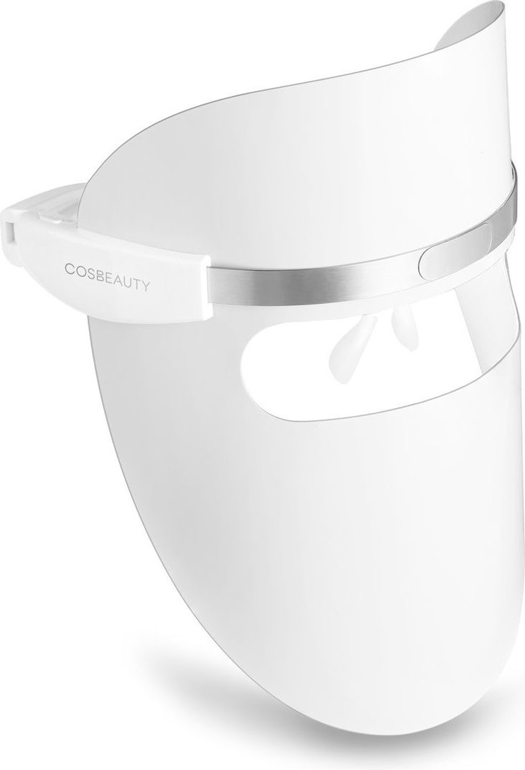 Светодиодная маска для омоложения кожи лица CosИeauty Led Light Therapy Facial Mask, белый фото