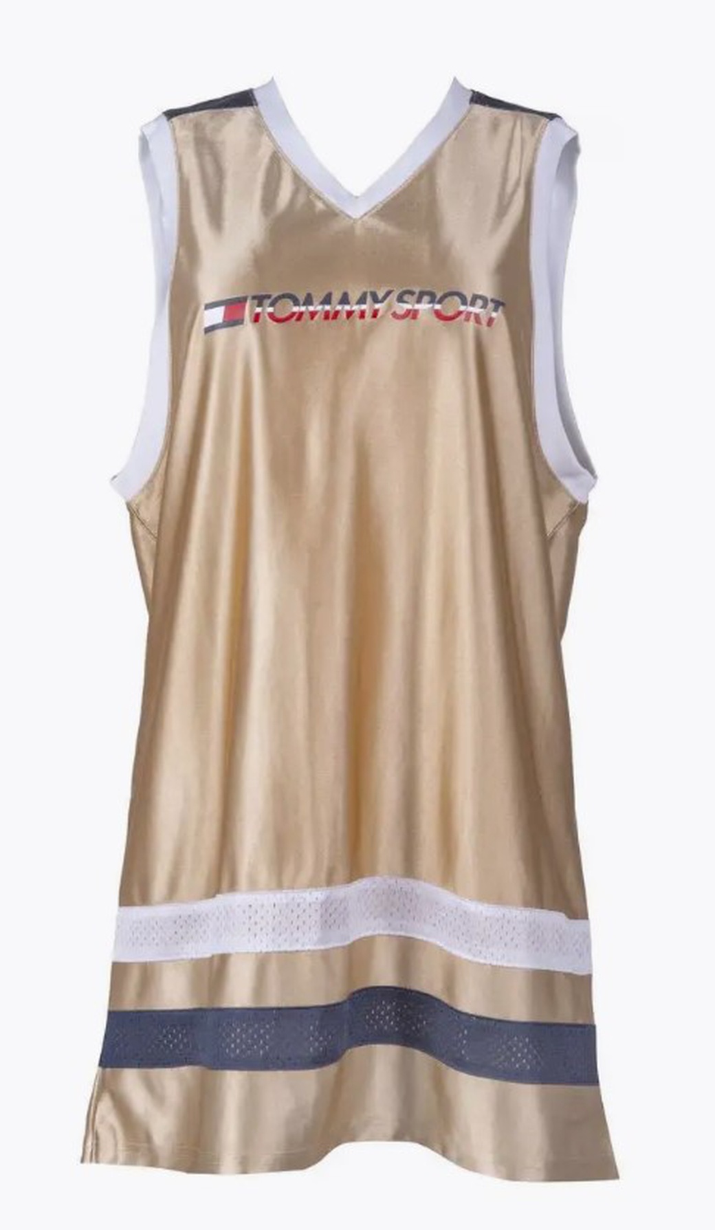 Платье Tommy Hilfiger спортивное S10S100195, золотой, XS фото
