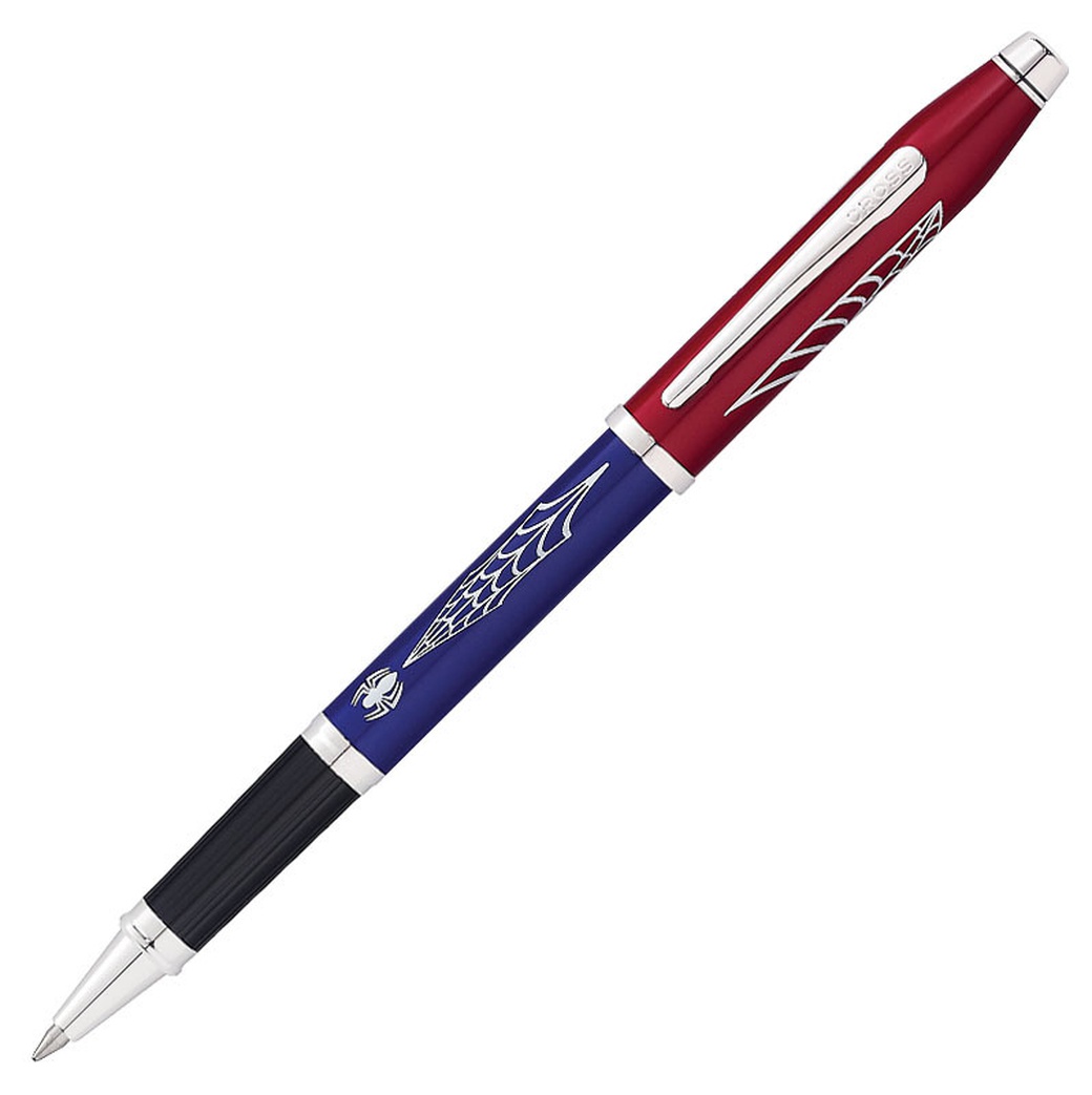 Selectip Cross Marvel SE Человек Паук, ручка-роллер, цвет - красный/синий фото