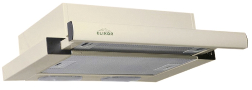 Вытяжка встраиваемая Elikor Интегра 50П-400-В2Л кремовый фото