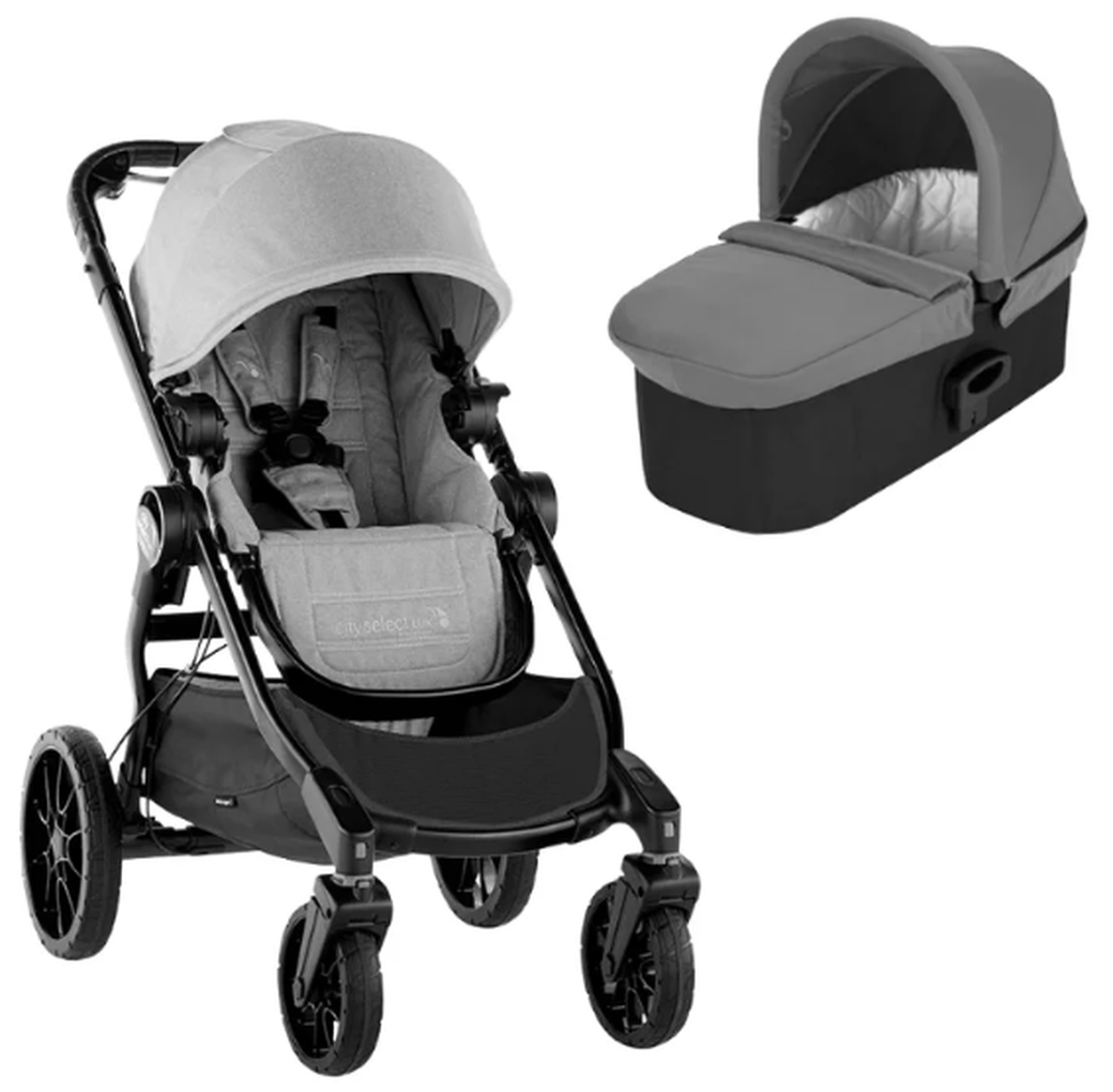 Baby Jogger City Select Lux - коляска 2 в 1 серый фото