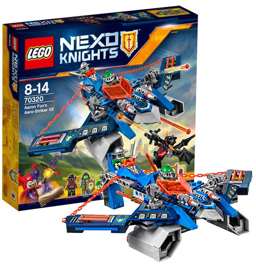 Lego Nexo Knights Аэроарбалет Аарона конструктор 70320 фото