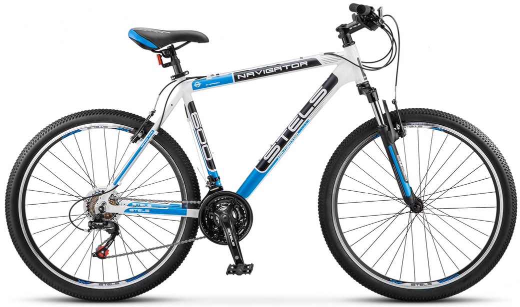 Велосипед Stels Navigator 600 V Белый/Черный/Синий (16 г) (LU086294) 21' фото
