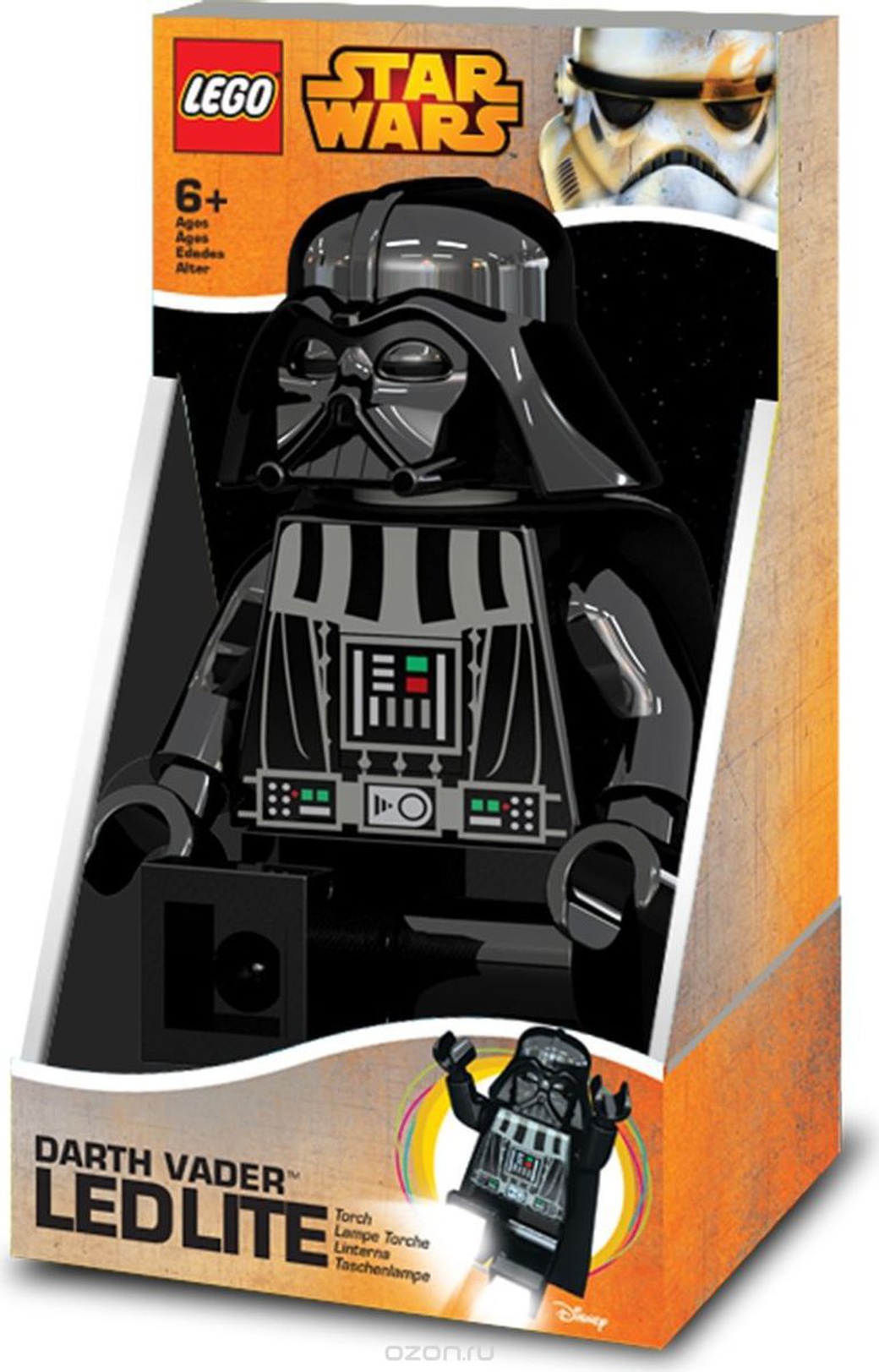 Игрушка-минифигура-фонарь Lego Star Wars-Darth Vader фото