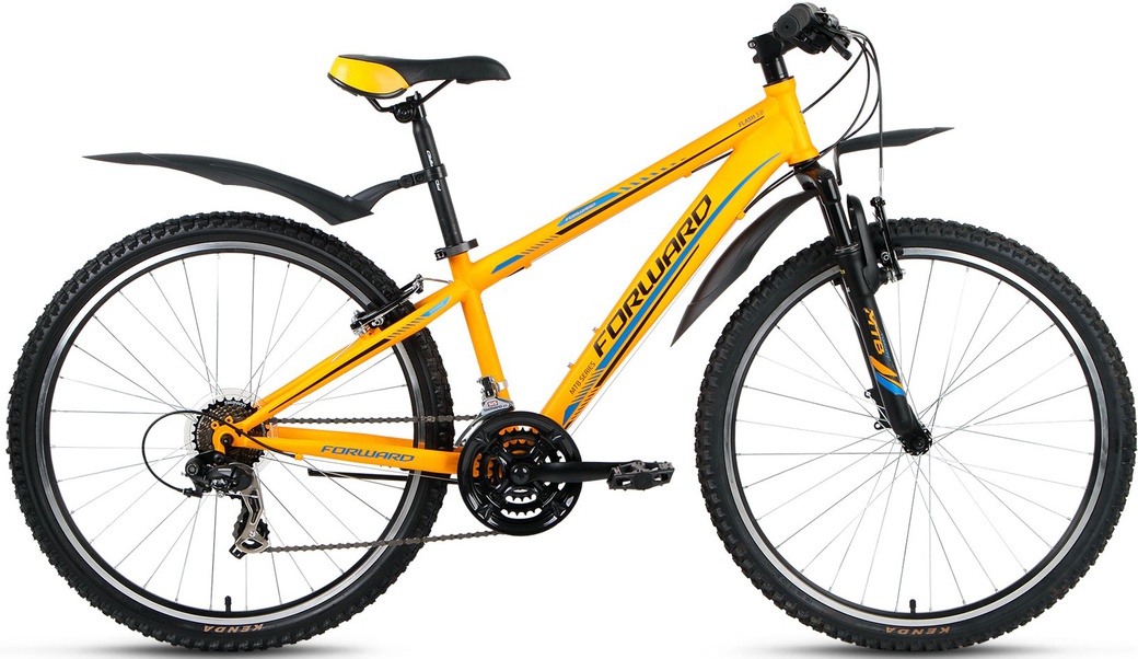 Велосипед 26" Forward Flash 3.0 Желтый Матовый 17-18 г 17' RBKW8MN6Q007 фото