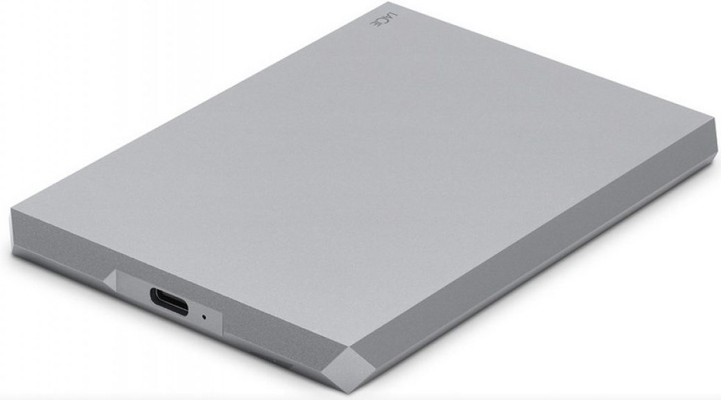 Внешний жесткий диск LaCie STHG4000402 4TB LaCie Mobile Drive 2.5" USB 3.1 TYPE C Space серый фото
