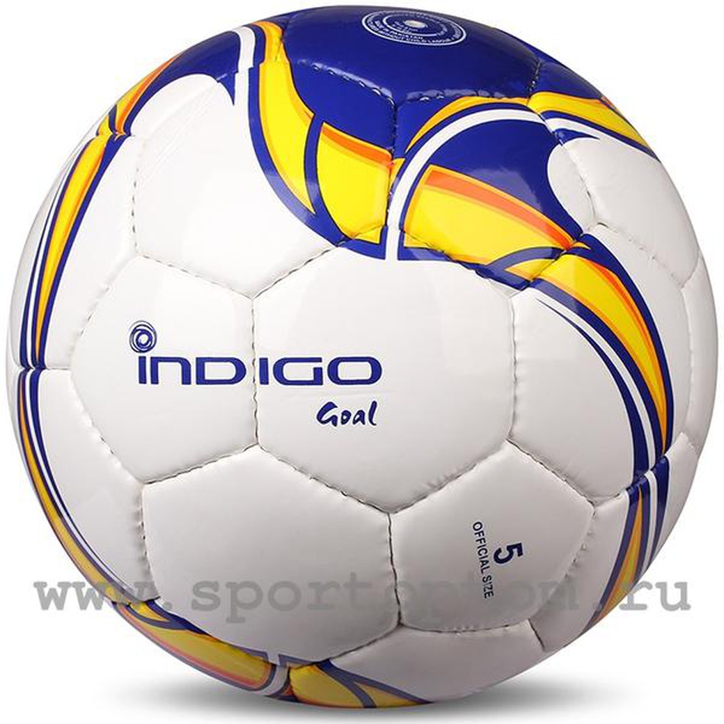 Мяч футбольный №5 Indigo GOAL C02 фото