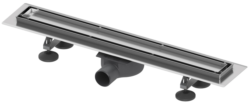 LINUS Дренажный канал для плитки 80см с решеткой сталь TECE 15103080 фото