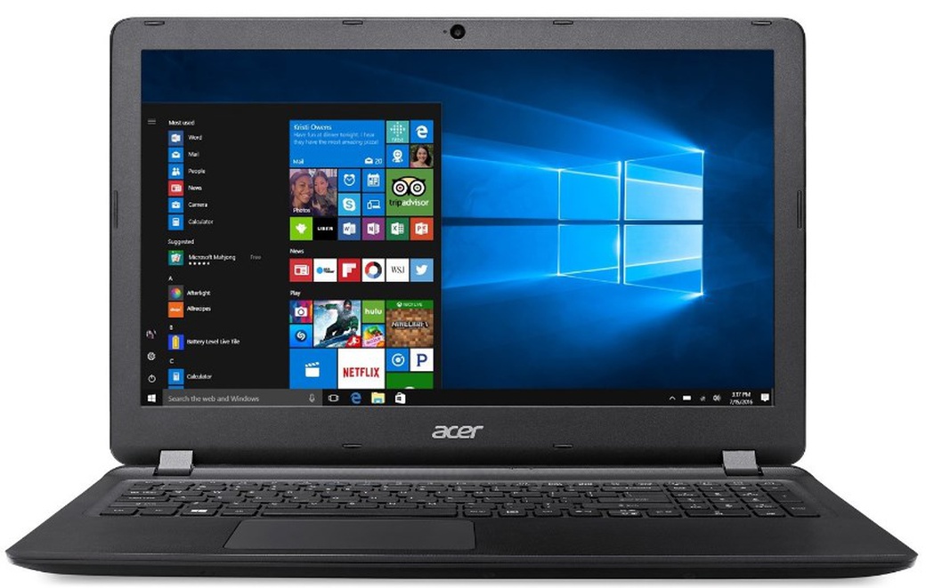 Ноутбук Acer Extensa EX2540-52WE (Core i5-7200U/15.6"/1366x768/8GB/1TB HDD/Intel HD Graphics 620/Linux) черный фото
