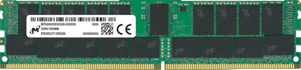 Память оперативная DDR4 64GB Crucial 3200MHz CL22 (MTA36ASF8G72PZ-3G2F1) фото