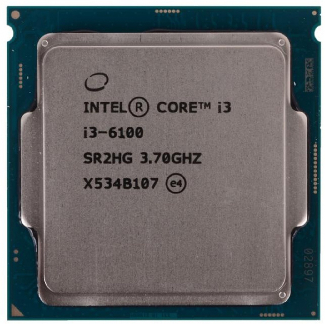 Процессор Intel Original Core i3 6100 Soc-1151 (CM8066201927202S R2HG) (3.7GHz/Intel HD Graphics 530) OEM фото