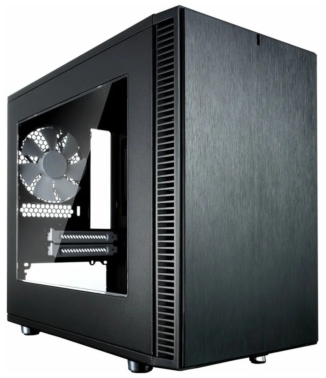 Компьютерный корпус Fractal Design Define Nano S, черный фото