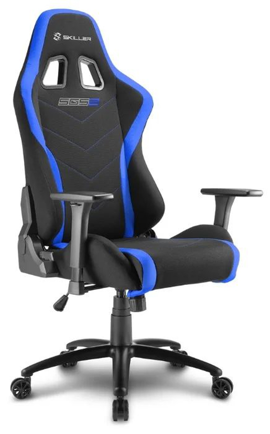 Игровое кресло Sharkoon Shark Skiller SGS2 чёрно-синее фото