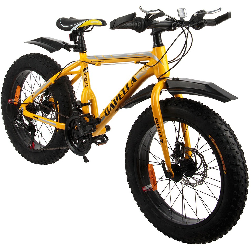 Capella G20A705A велосипед детский двухколесный (желтый) фото