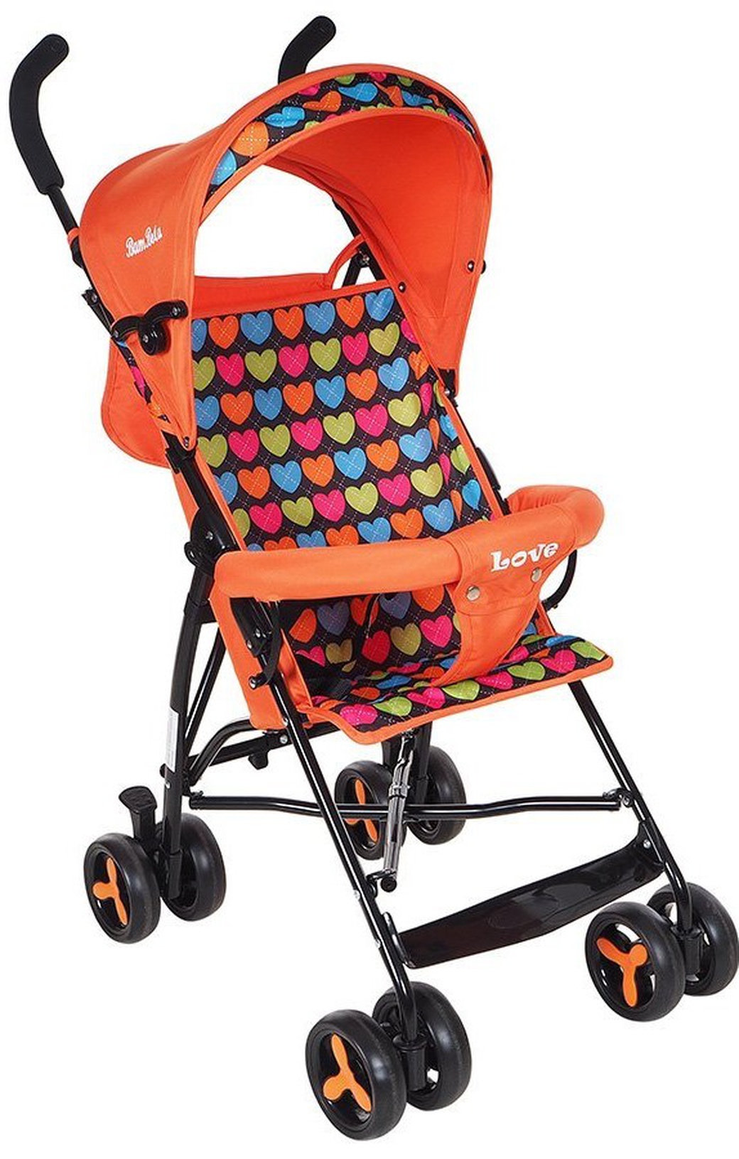 Bambola Love прогулочная коляска-трость оранжевый фото