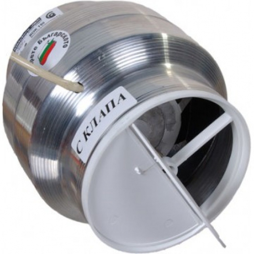 Вентилятор канальный осевой высокотемпературный MMotors JSC ВОК 120/100T c ОК фото
