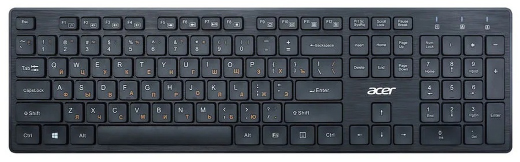 Клавиатура Acer OKW122, черный фото