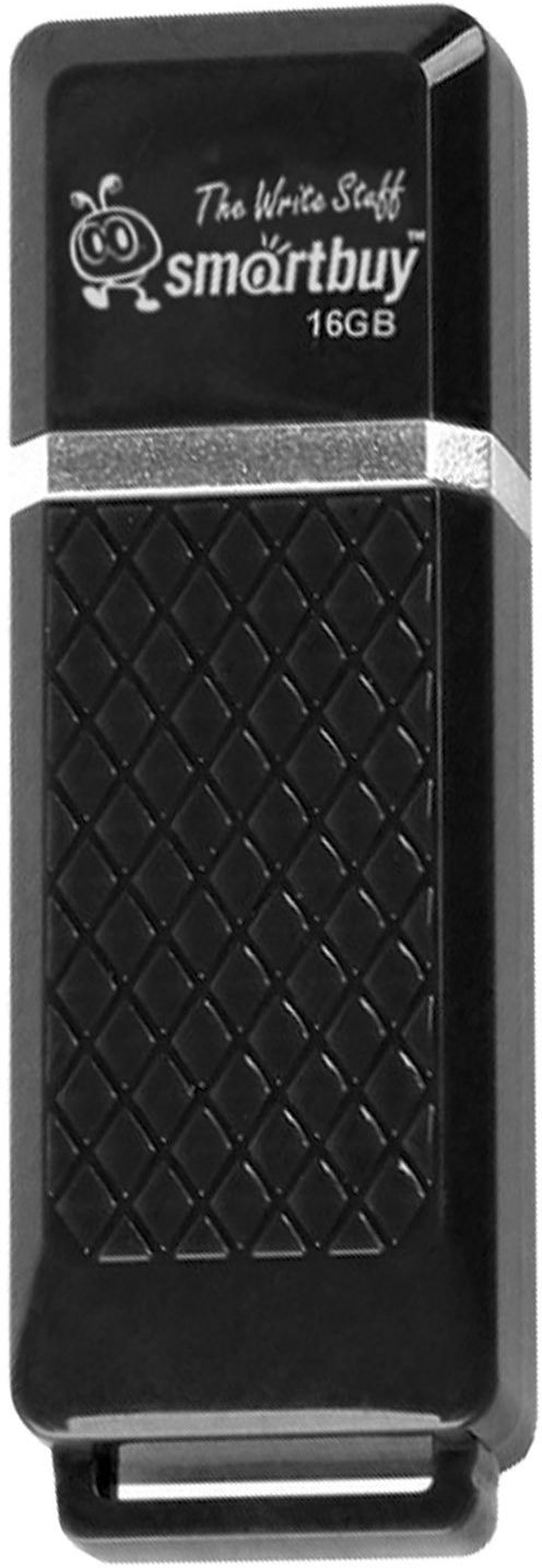 Флеш-накопитель Smartbuy Quartz USB 2.0 16GB, черный фото