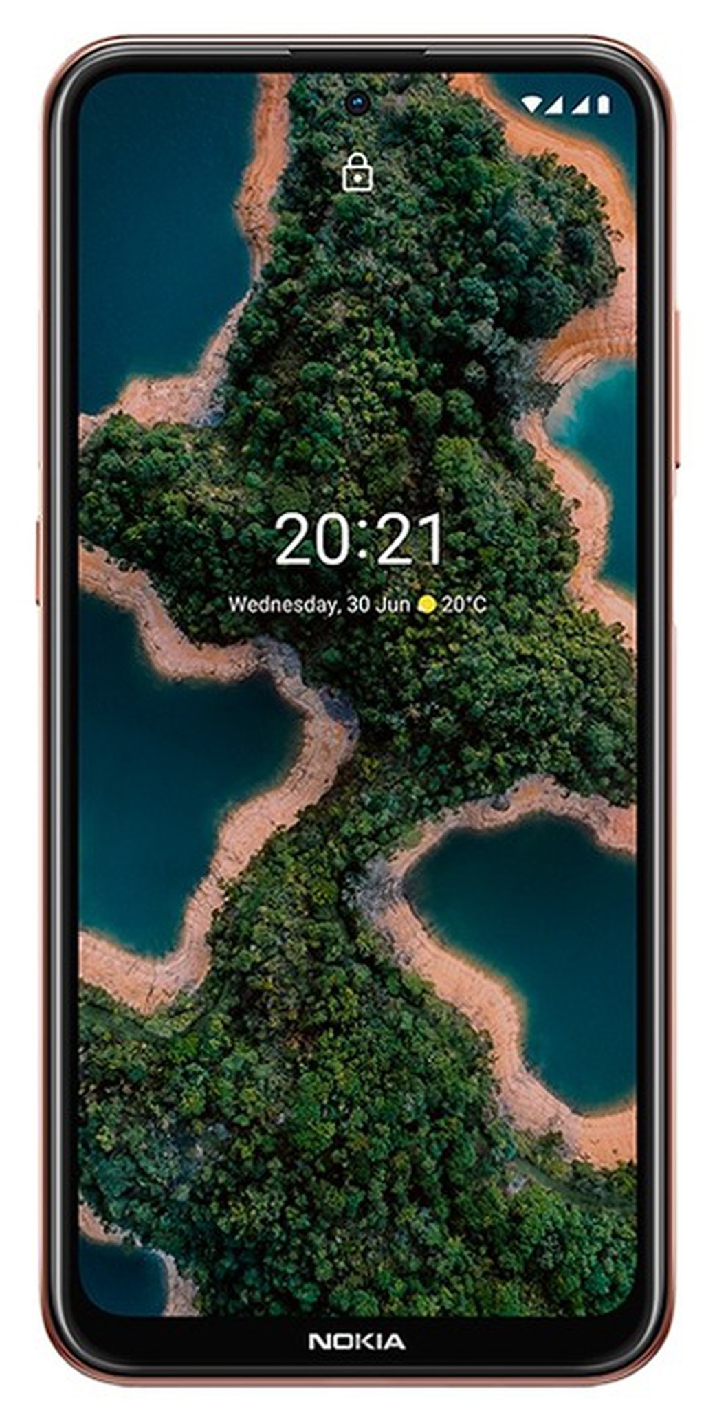 Смартфон Nokia X20 8/128GB Бронзовый фото