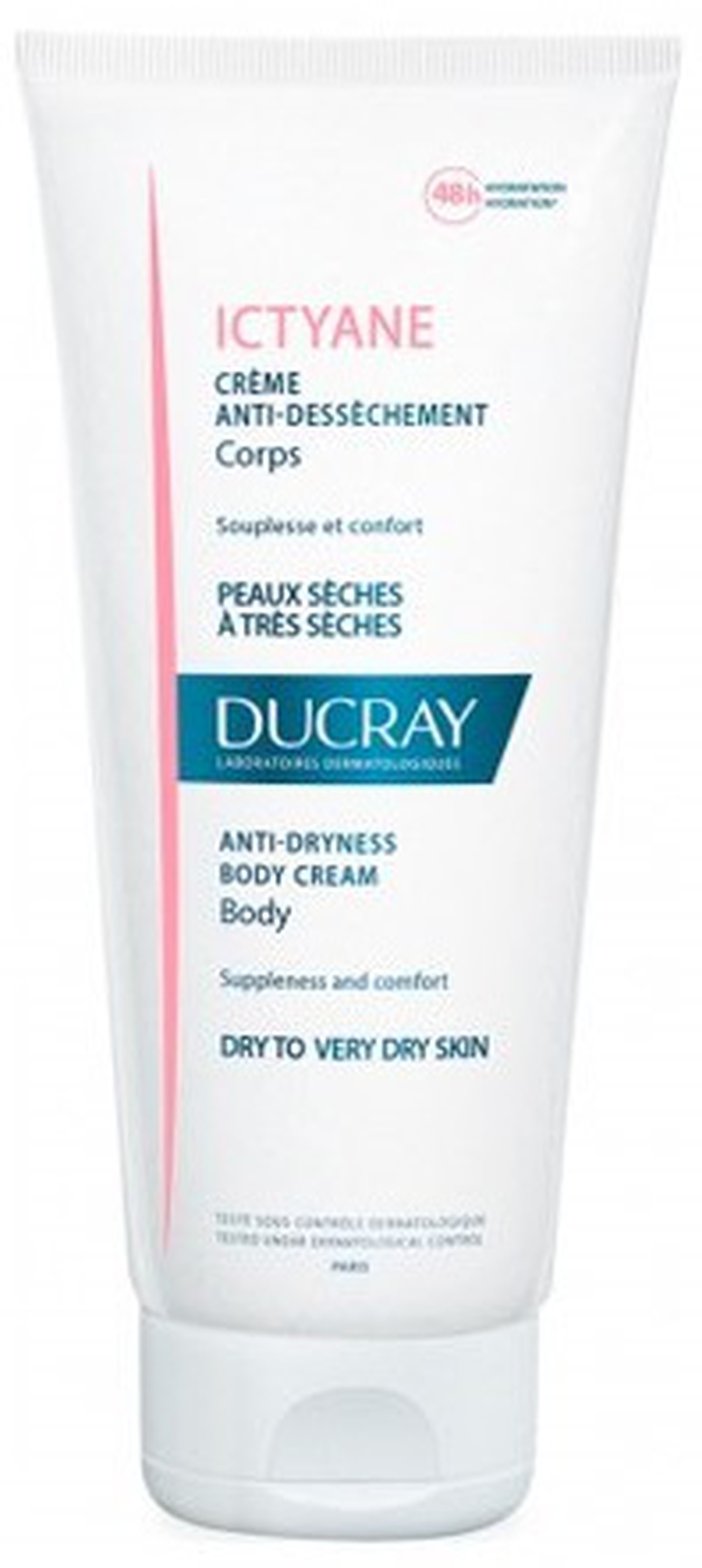 Ducray Ictyane смягчающий увлажняющий крем для сухой кожи 200 мл фото