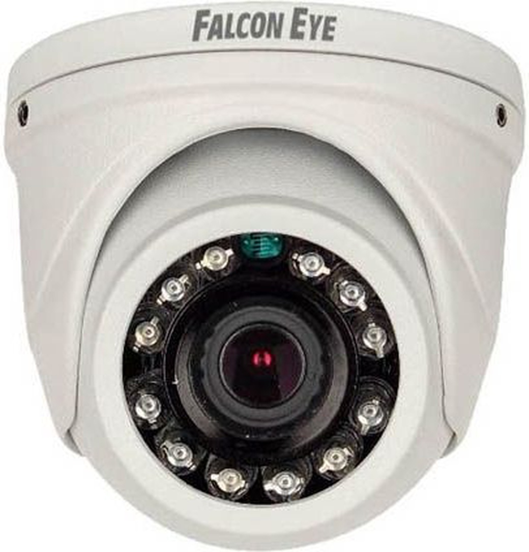 Камера видеонаблюдения Falcon Eye FE-MHD-D2-10 2.8-2.8мм HD-CVI HD-TVI цветная корп.:белый фото