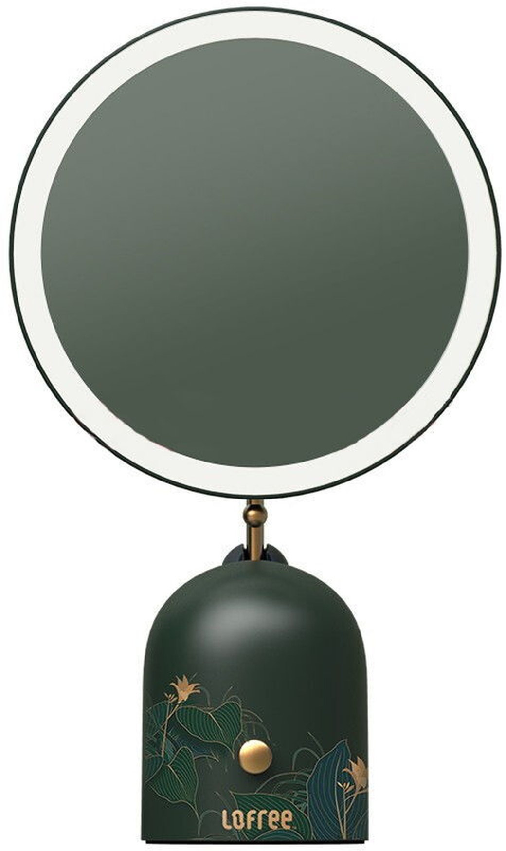 Зеркало для макияжа Lofree full moon beauty Mirror, зеленый фото
