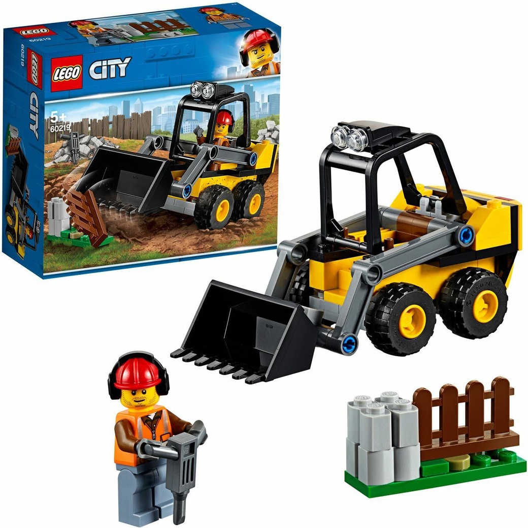 Конструктор LEGO City Great Vehicles Строительный погрузчик фото
