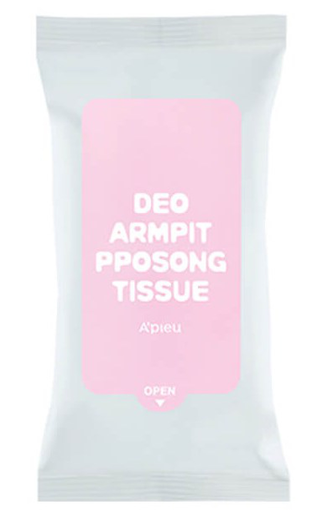 A'Pieu Дезодорирующие салфетки Deo Armpit Pposong Tissue фото