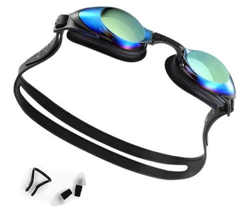 Набор для плавания Xiaomi Yunmai Gold очки для плавания, затычки для ушей, зажим для носа фото