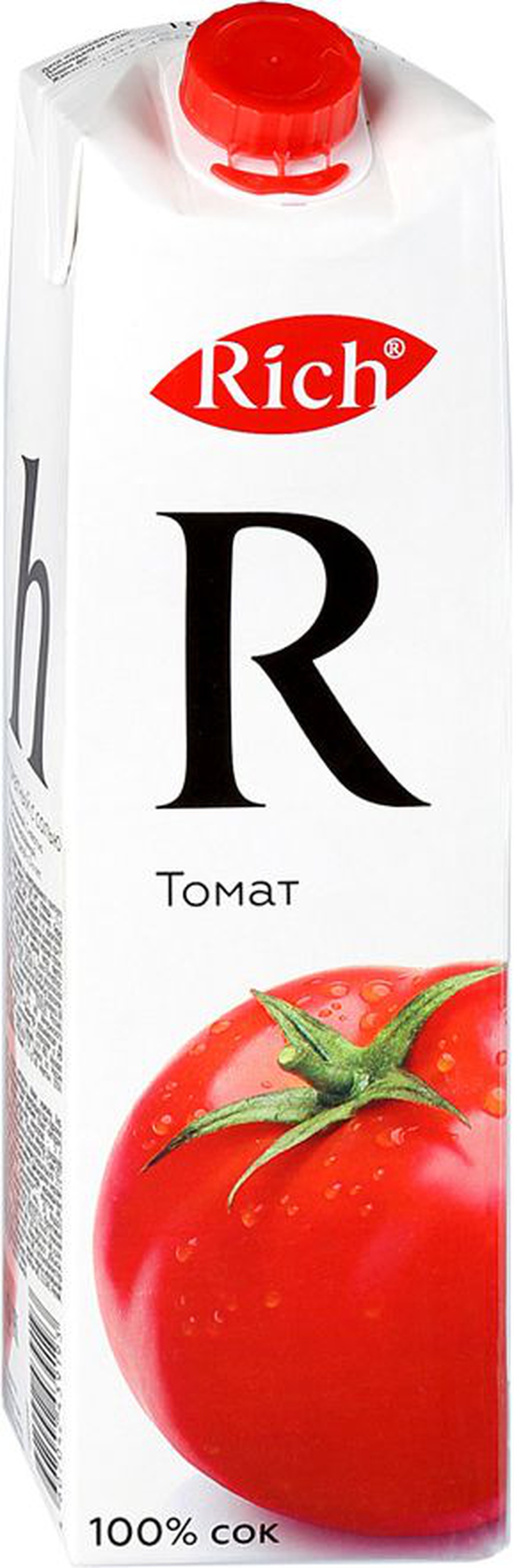 Сок Rich томатный с солью 1л фото