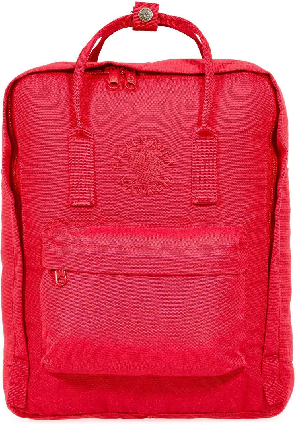 Рюкзак Fjallraven Re-Kanken, красный, 27х13х38 см, 16 л фото