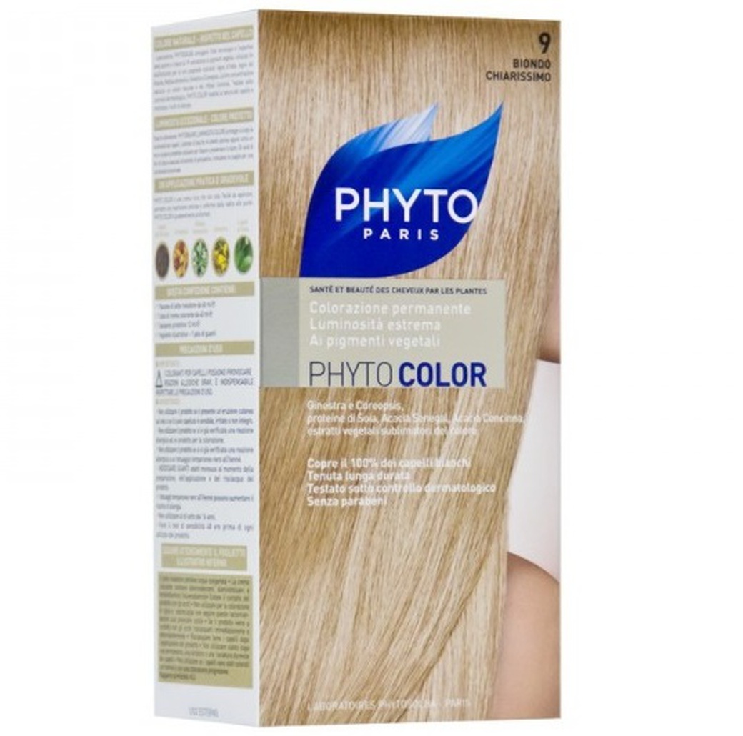 Phytosolba 9 Phyto Color краска для волос очень светлый блонд фото