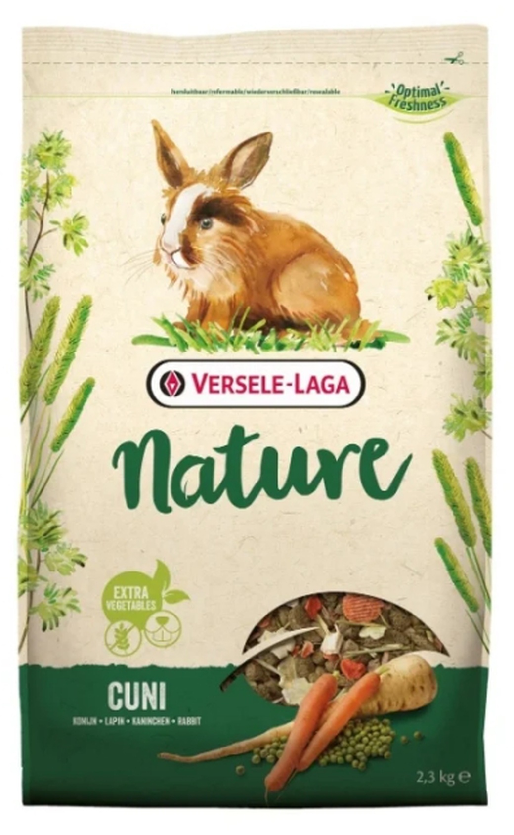 VERSELE-LAGA корм для кроликов Nature Cuni 2,3 кг фото