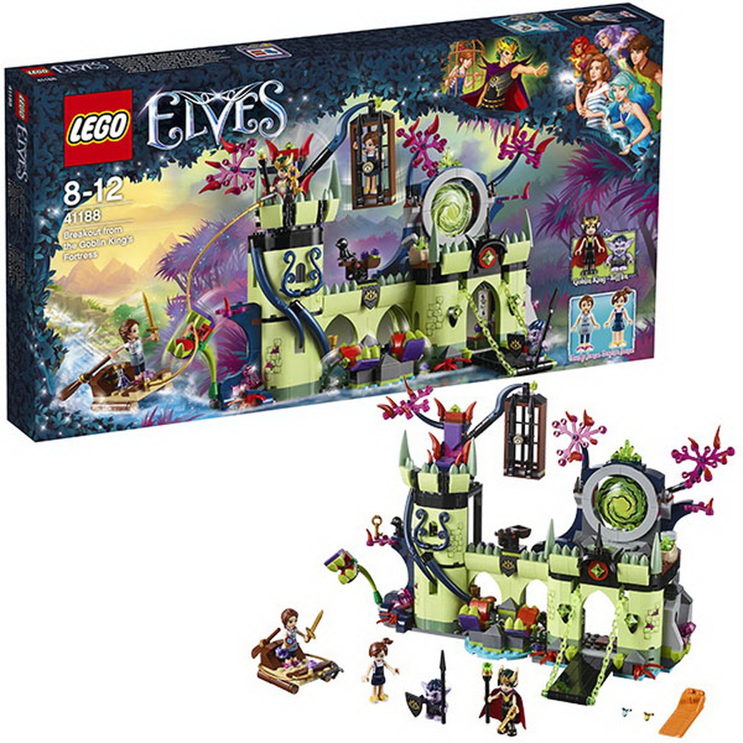 Lego Elves Побег из крепости Короля гоблинов конструктор 41188 фото