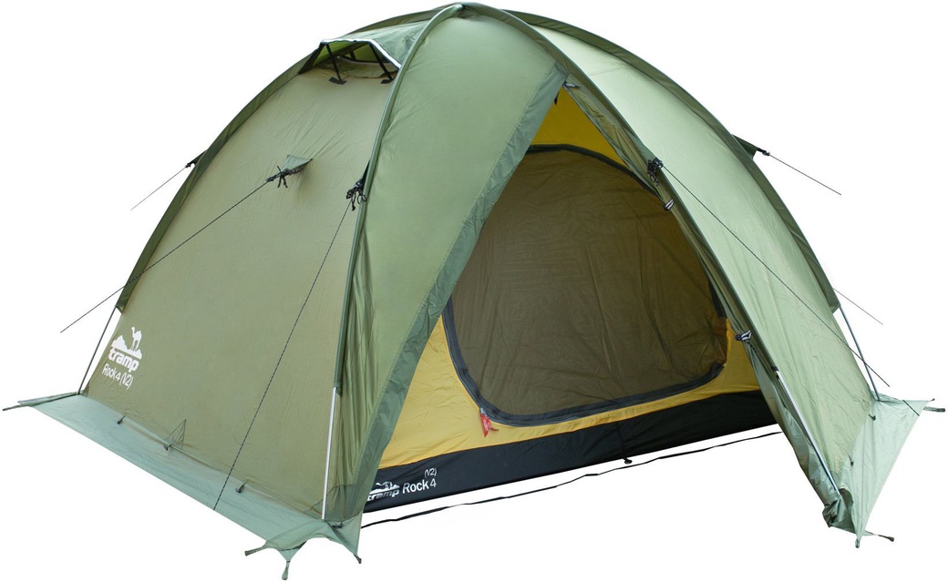 Tramp палатка Rock 4 (V2) зеленый фото