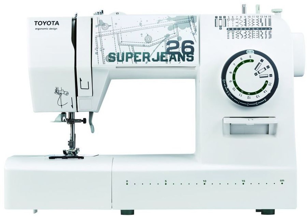 Швейная машина Toyota SuperJeans SuperJ26 белый фото