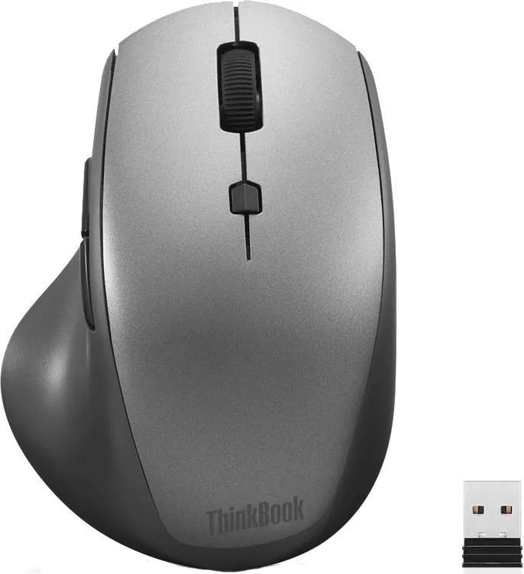 Беспроводная мышь Lenovo ThinkBook, черный фото