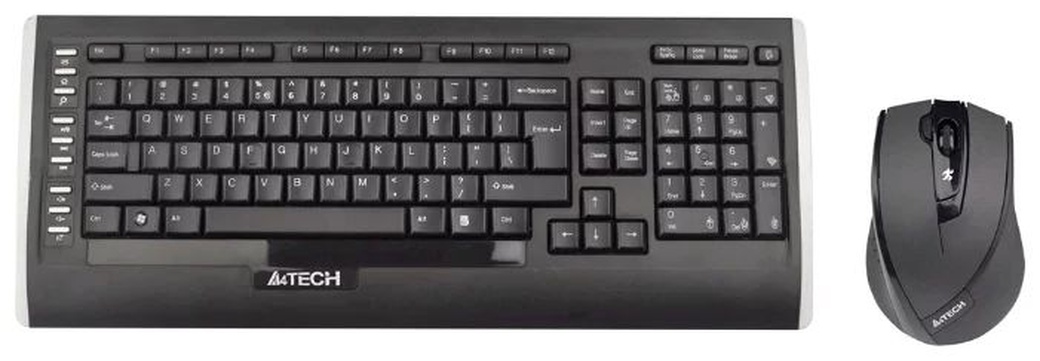Беспроводной комплект A4Tech 9300F (Клавиатура+мышь), черный фото