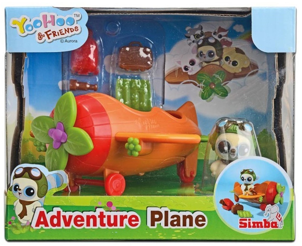 Simba Самолет + 1 спец. фигурка YooHoo&Friends фото