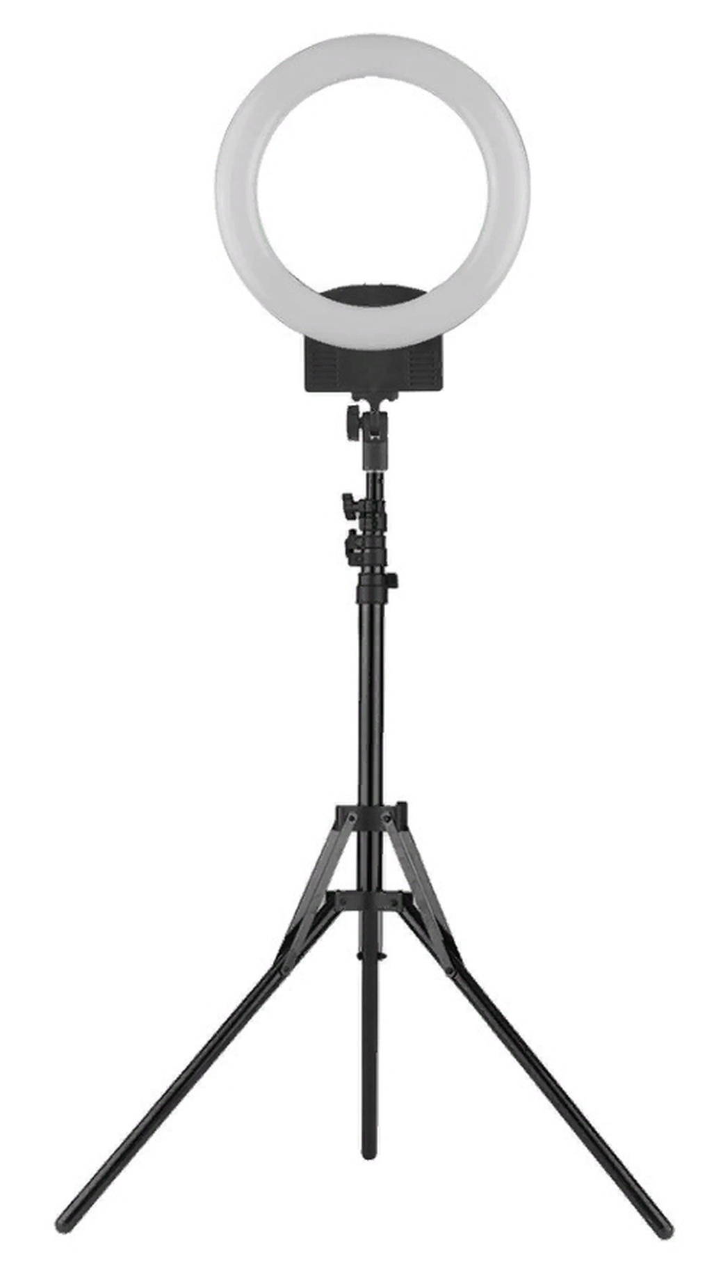 Кольцевая лампа 12-дюймов с штативом и держателем для смартфона фото