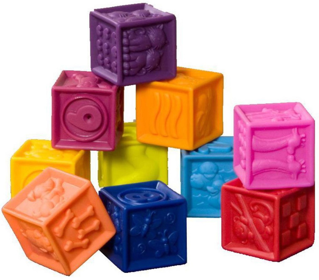 B.Toys Кубики мягкие фото