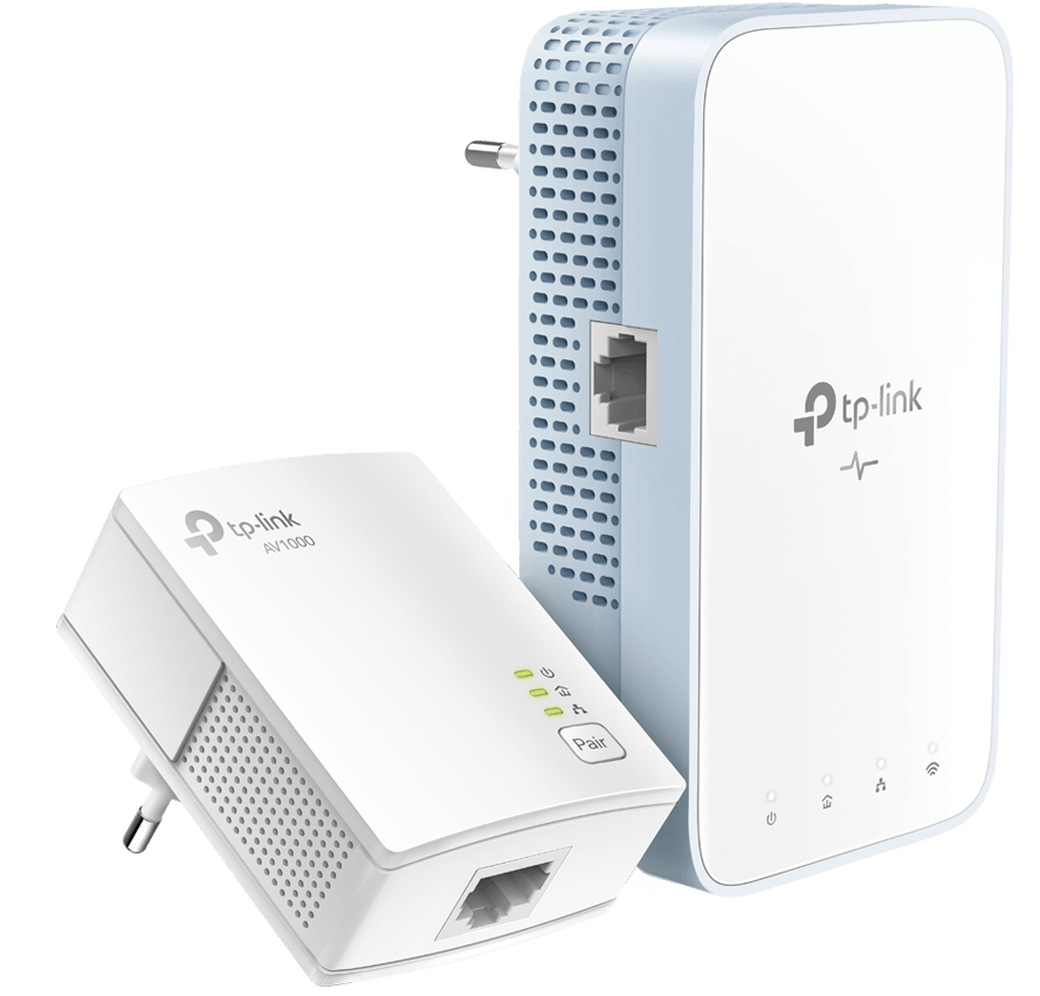 Wi-Fi+Powerline адаптер TP-Link TL-WPA7517 Kit, белый (2шт) фото