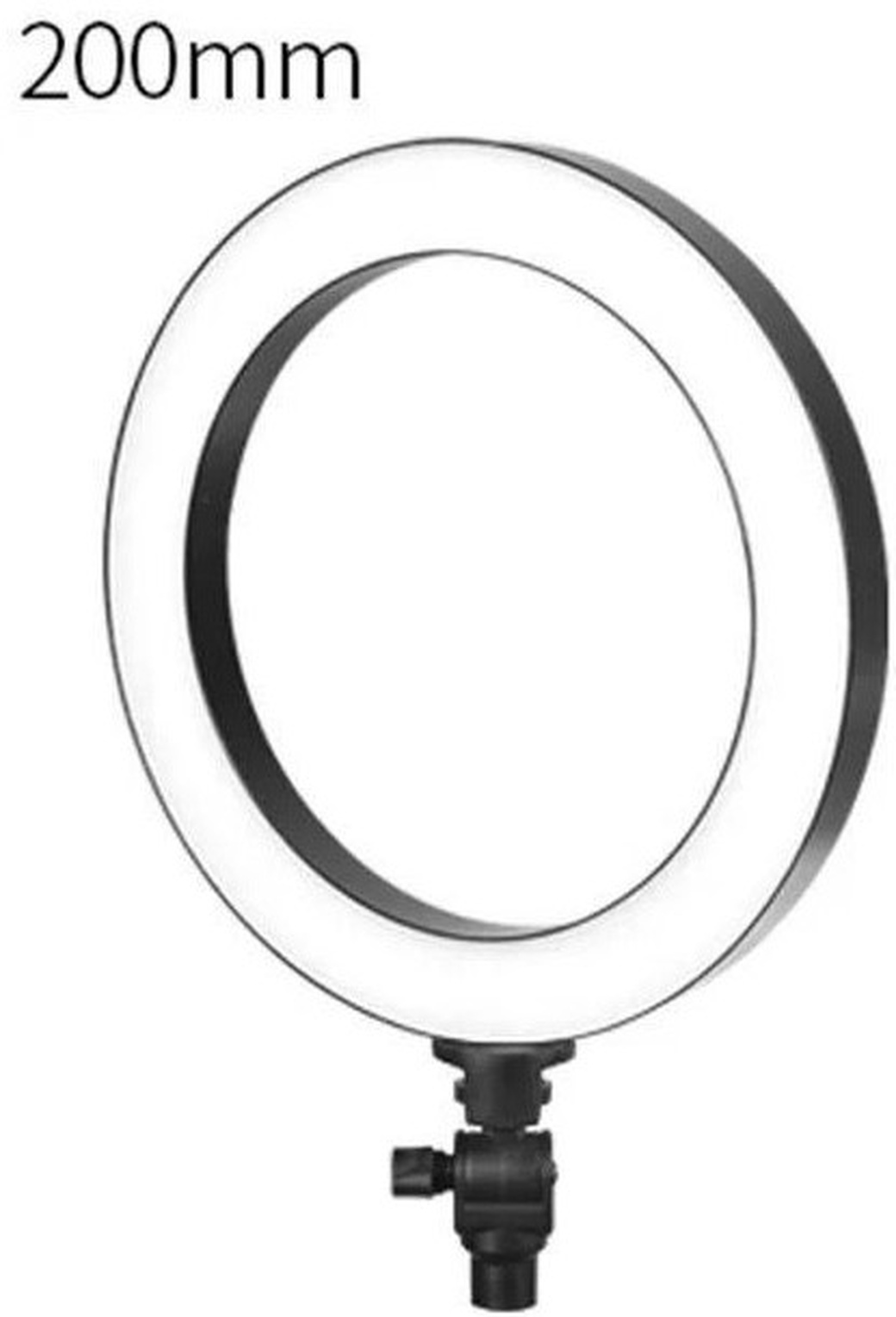 Светодиодное кольцо держатель для селфи, 20 см фото