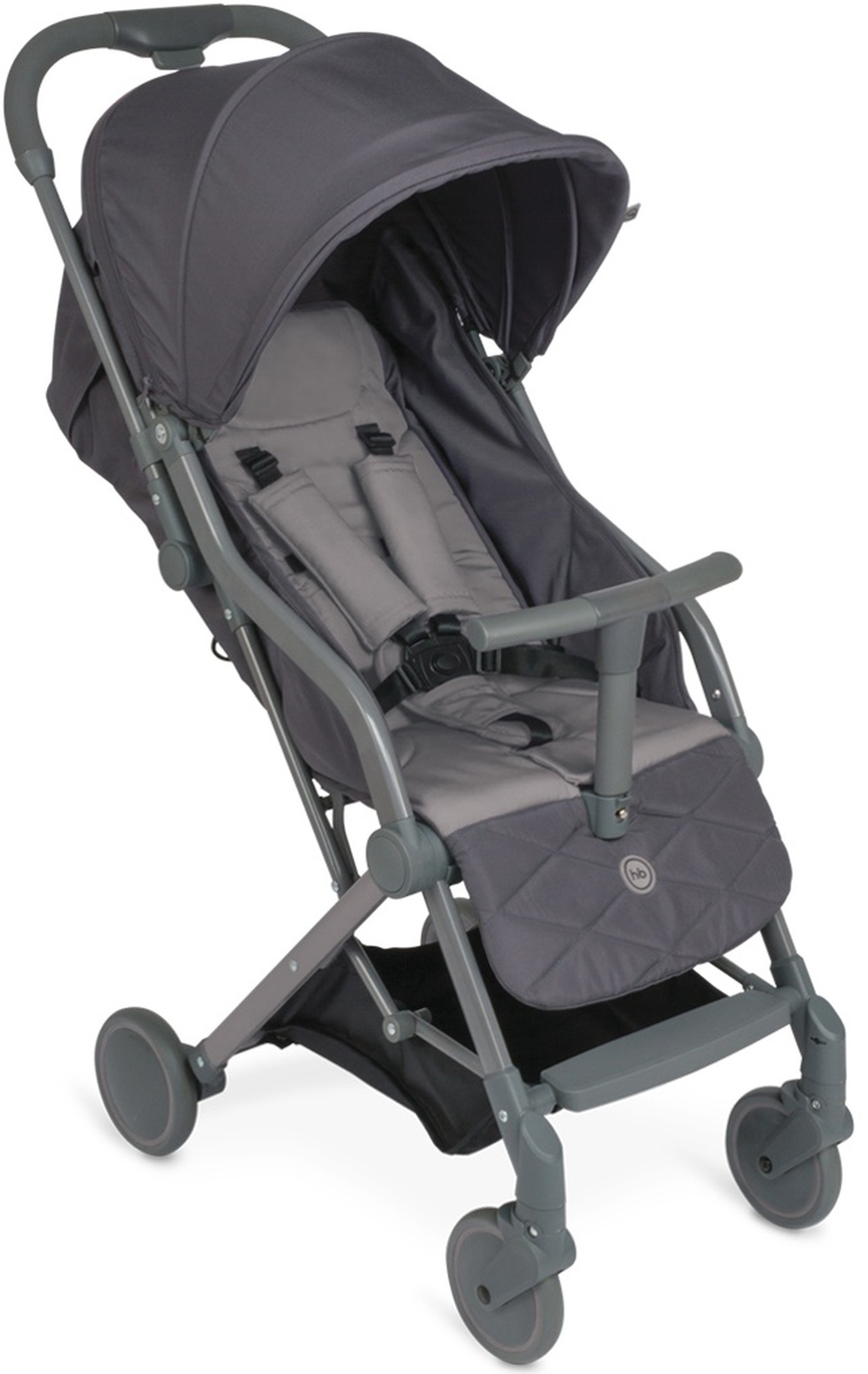 Happy Baby Umma - прогулочная коляска серый фото