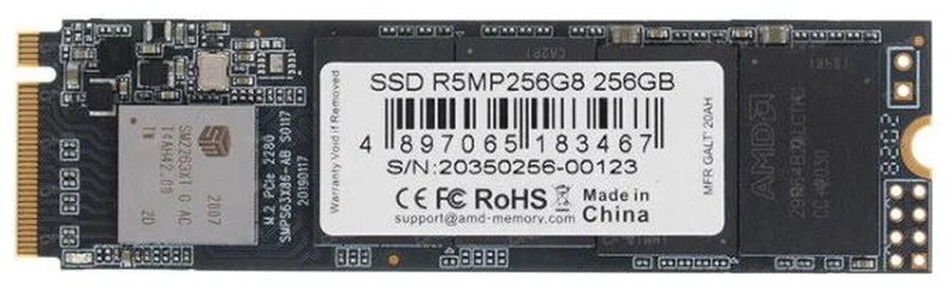 Жесткий диск SSD M.2 AMD Radeon 256Gb (R5MP256G8) фото