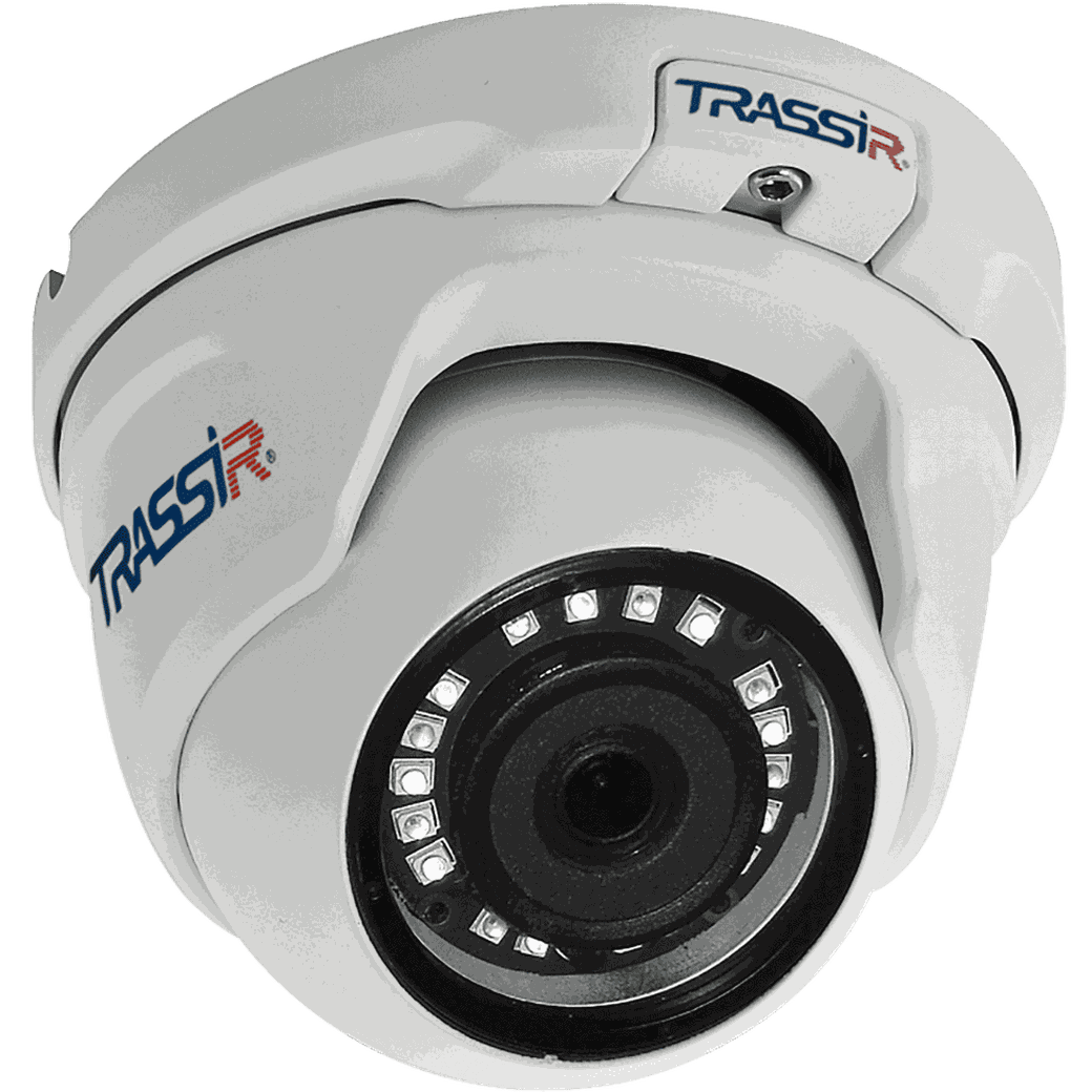 Видеокамера IP Trassir TR-D2S5 3.6-3.6мм цветная корп.:белый фото
