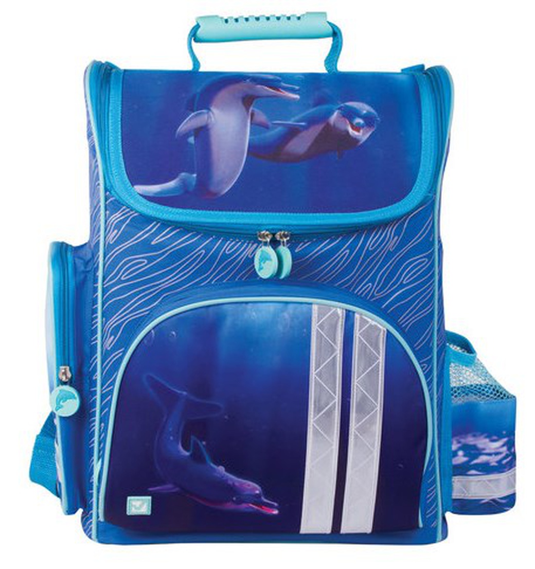 Ранец Brauberg, для начальной школы, девочка, Дельфин, 20 литров, 38*29*16 см фото